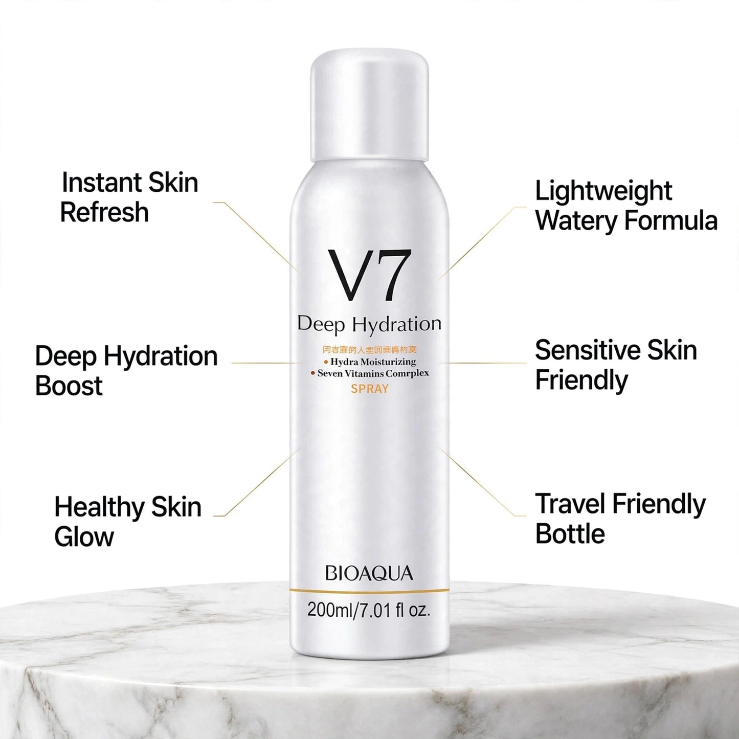 Whitening Hydrating Spray for Sensitive Skin
