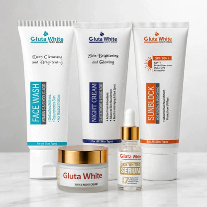 5 in 1 Skincare Bundle-Gluta White