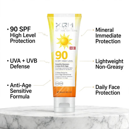 Sunblock SPF 90 Lightweight Daily Use